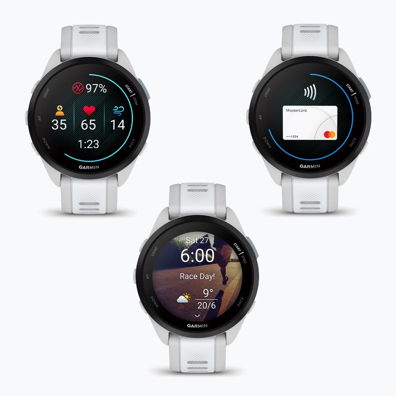 Karóra Garmin Forerunner 165 mist gray/whitestone 8