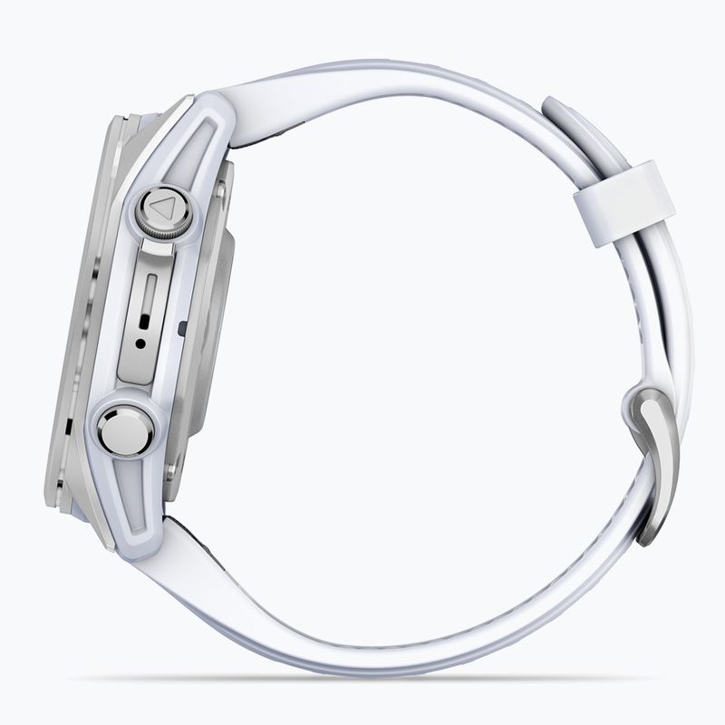 Óra Garmin Fenix 8 43 mm Amoled silver/white stone 5