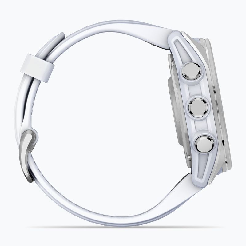Óra Garmin Fenix 8 43 mm Amoled silver/white stone 6