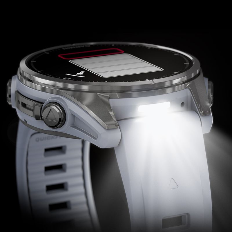 Óra Garmin Fenix 8 43 mm Amoled silver/white stone 7