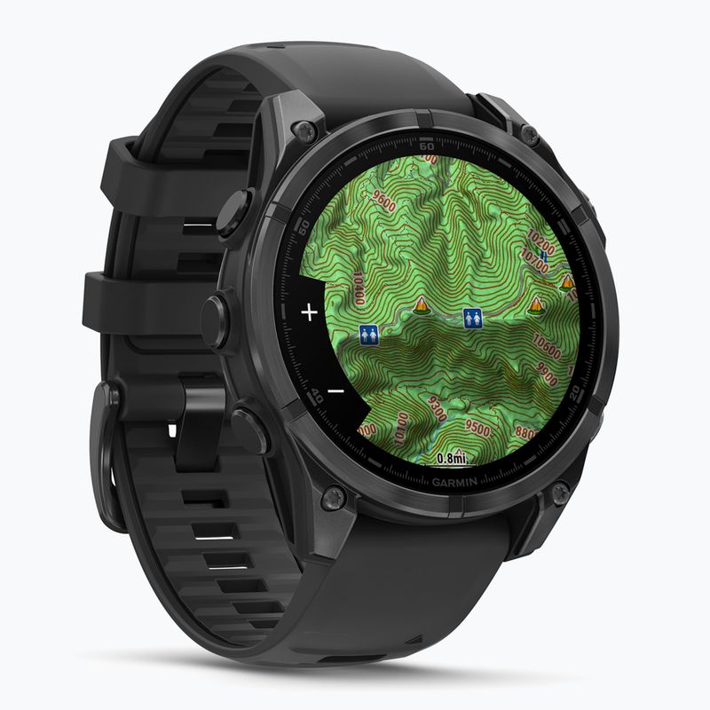Okosóra Garmin Fenix 8 47 mm Amoled slate gray/black 3