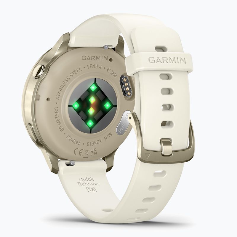 Okosóra Garmin Venu 4 41 mm lunar gold/bone 4