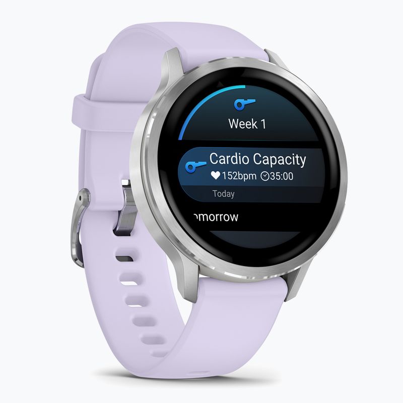 Óra Garmin Venu 4 41 mm silver/perwinkle 4