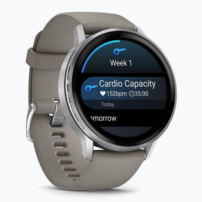 Óra Garmin Venu 4 45 mm sliver/silver gray 2