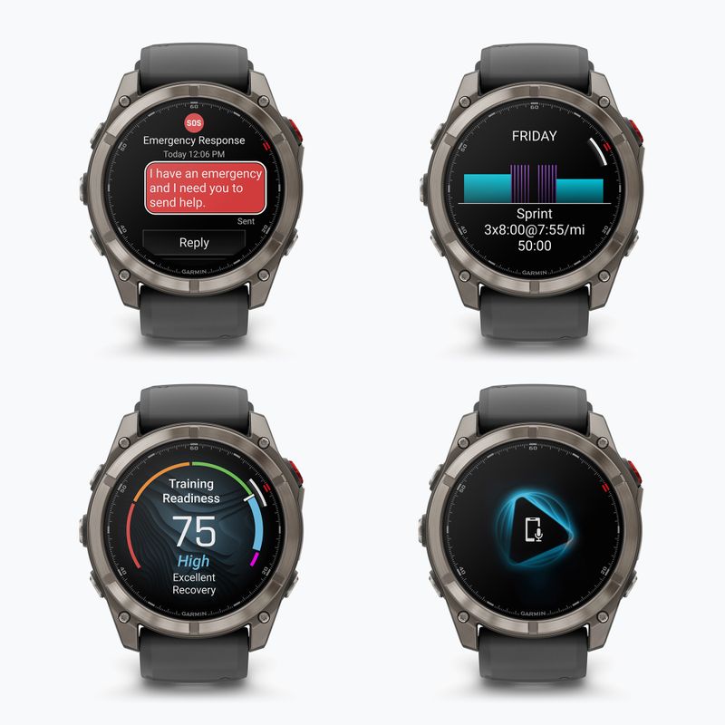 Karóra Garmin Fenix 8 Pro 51 mm Amoled sapphire/graphite/black 7