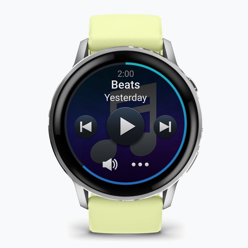 Óra Garmin Venu 4 45 mm silver/citron 3