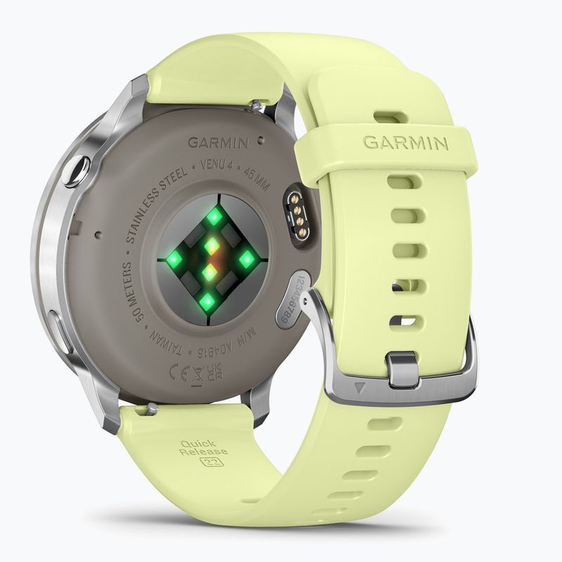 Óra Garmin Venu 4 45 mm silver/citron 4