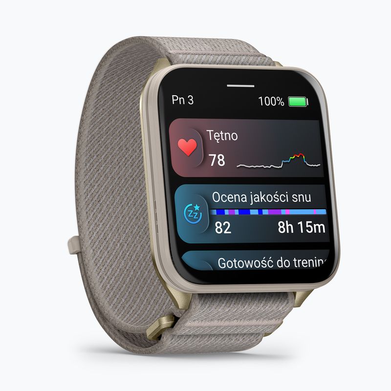 Óra Garmin Venu X1 soft gold/french gray 2