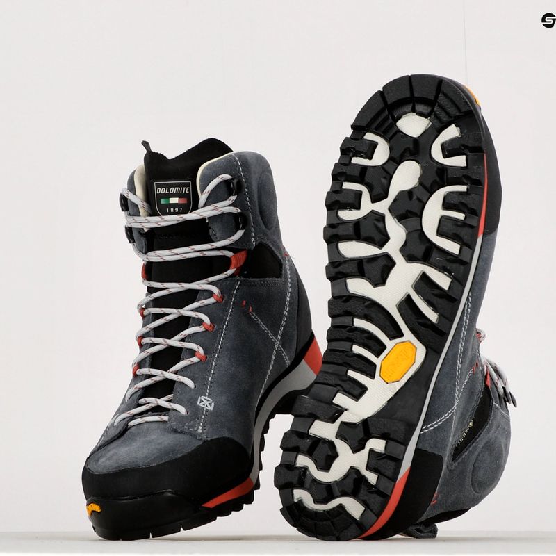 Női túrabakancs Dolomite 54 High Fg GTX szürke 15