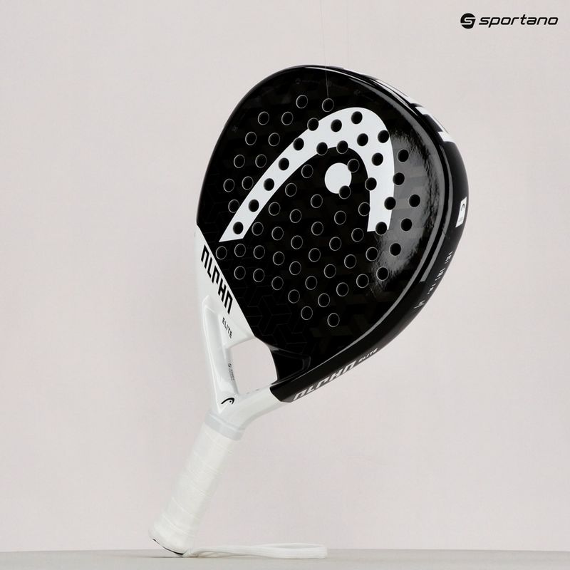 HEAD Graphene 360+ Alpha Elite ütő fekete/fehér 228151 11
