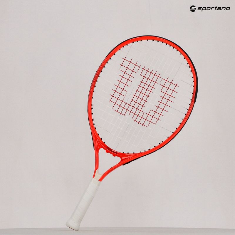 Gyermek teniszütő Wilson Roger Federer 21 Half Cvr piros WR054110H+ 8