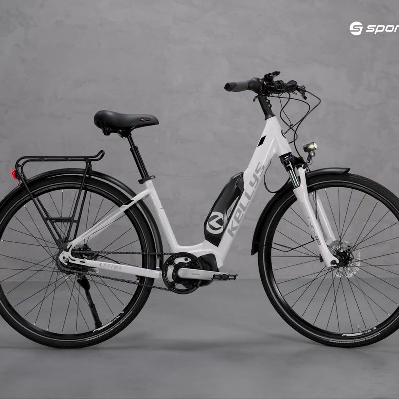 Kellys Estima 40 504Wh fehér elektromos kerékpár ESTIMA 40 18