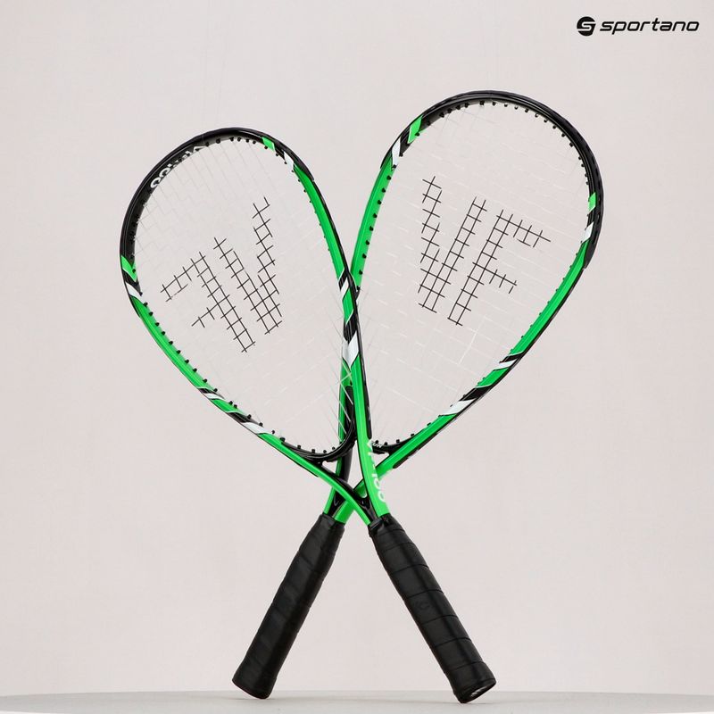 Tollaslabda szett VICTOR Crossminton 100 fekete-zöld 12