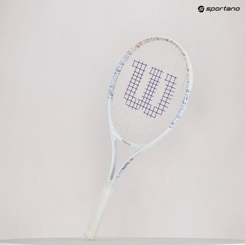 Wilson Roland Garros Elite 25 gyermek tenisz szett narancssárga és fehér WR086810F 18