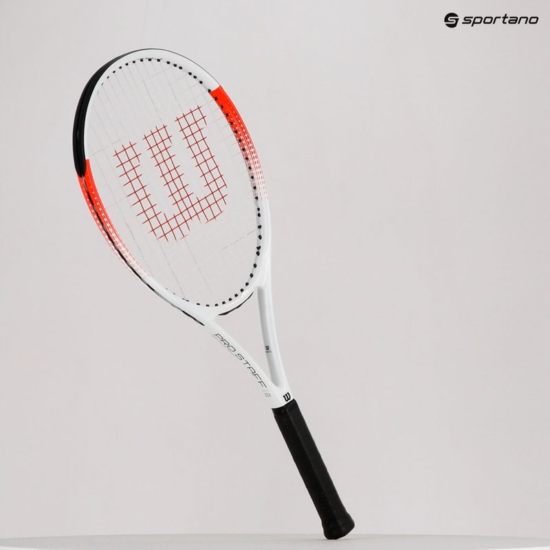 Wilson Pro Staff Precision Team 103 teniszütő piros és fehér WR080510U 14