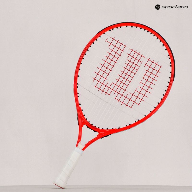 Gyermek teniszütő Wilson Roger Federer 19 Half Cvr piros WR054010H 8