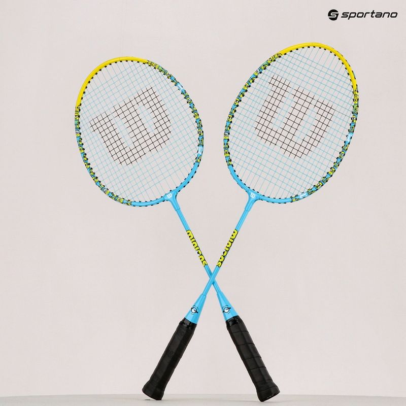 Wilson Minions 2.0 JR Badminton 2 gyermek tollaslabda szett WR105710F2 8