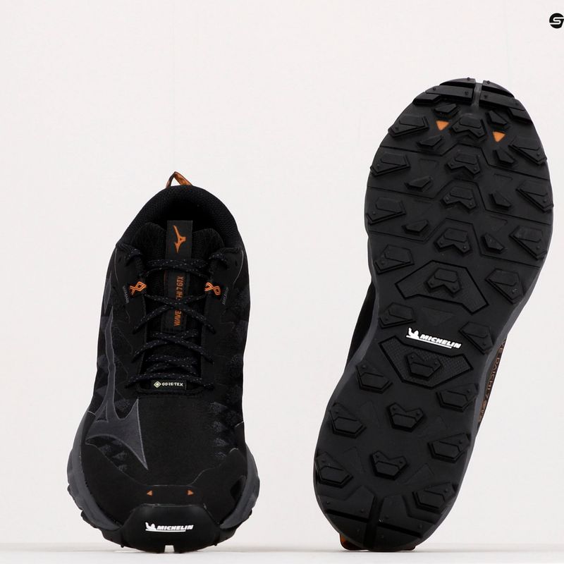 Férfi futócipő Mizuno Wave Daichi 7 GTX fekete J1GJ225638 12