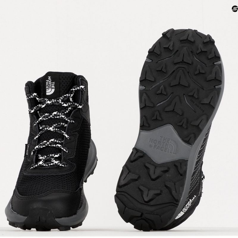The North Face Fastpack Hiker Mid WP gyermek túrabakancs fekete NF0A7W5VKX71 12
