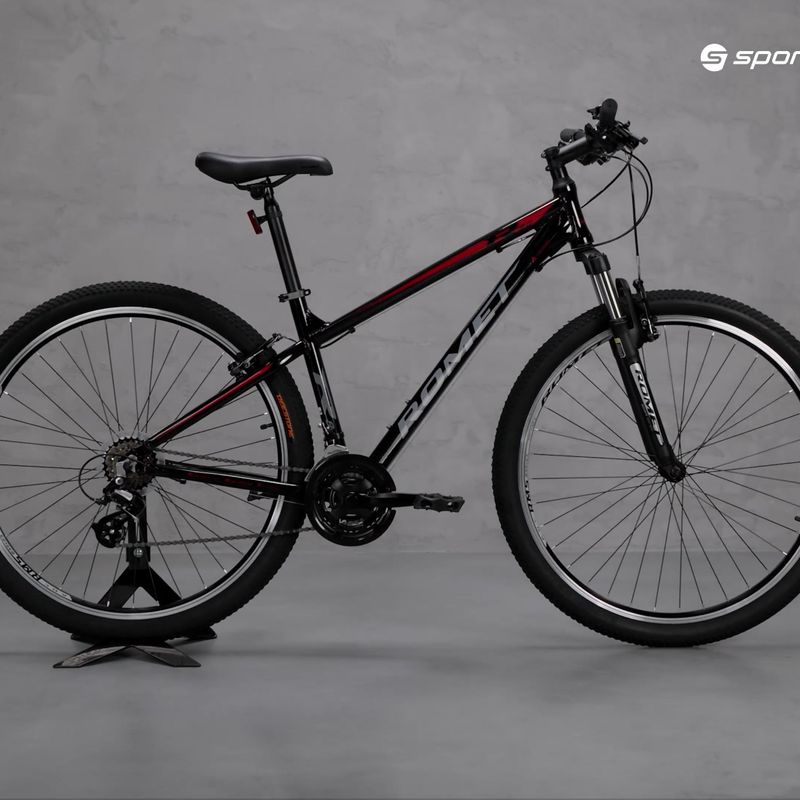 Romet Rambler 9.0 LTD mountain bike fekete/piros 15