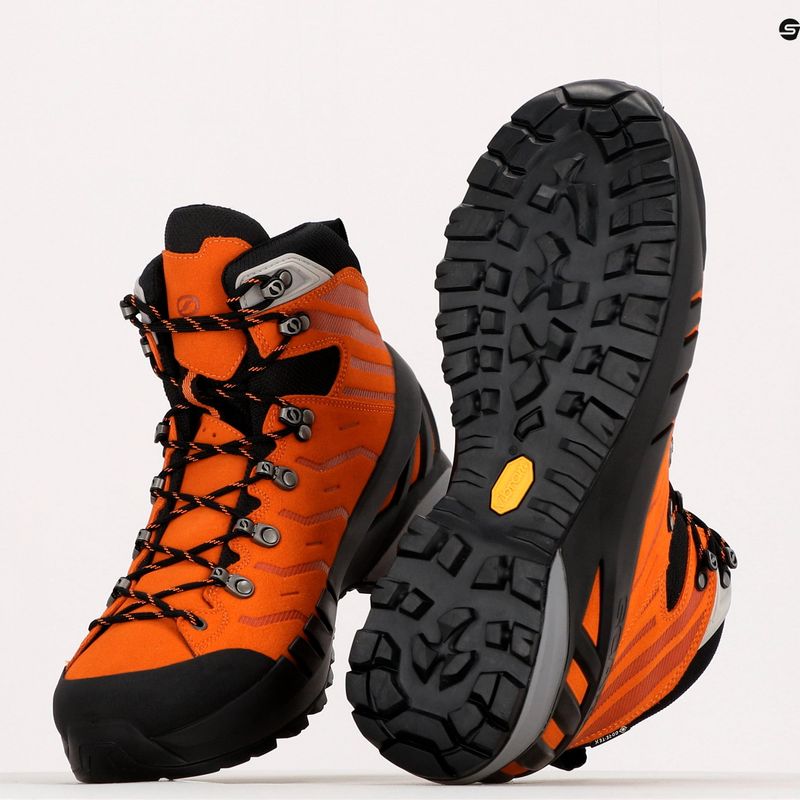 Férfi túrabakancs SCARPA Cyclone S GTX narancssárga 30031 11