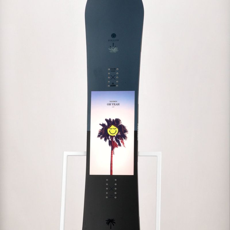 Női snowboard Salomon Oh Yeah fekete L41506400 8