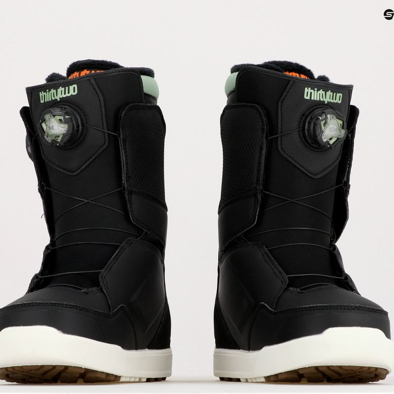 Női snowboard csizma THIRTYTWO Lashed Double Boa W'S fekete 8205000207 10