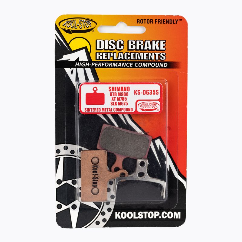 Kool-Stop fékbetétek szinterezett barna D635S