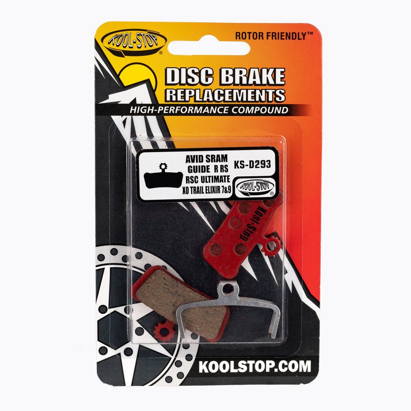 Kool-Stop szerves fékbetétek piros D293