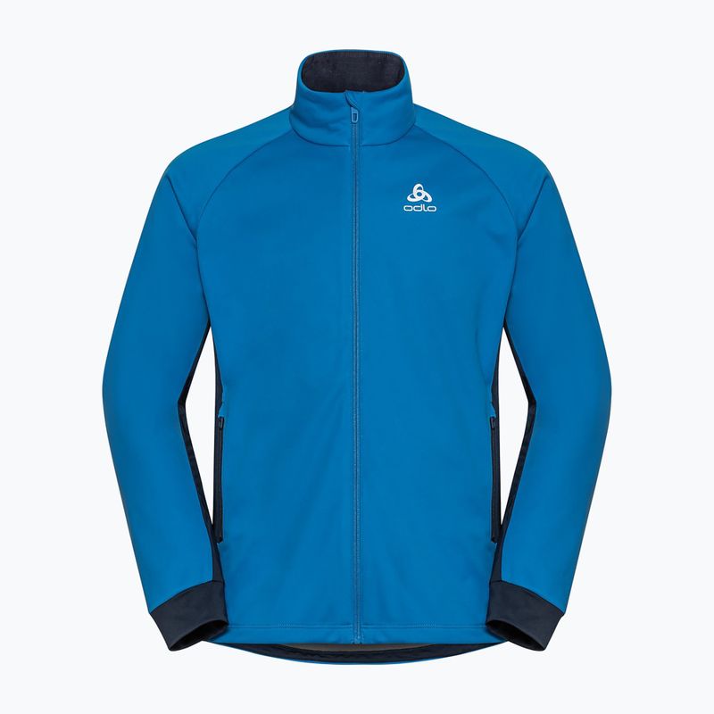 Férfi ODLO Brensholmen softshell sí dzseki kék 612662 5