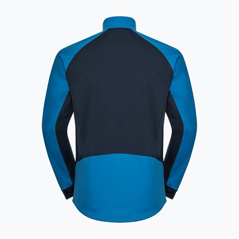 Férfi ODLO Brensholmen softshell sí dzseki kék 612662 6