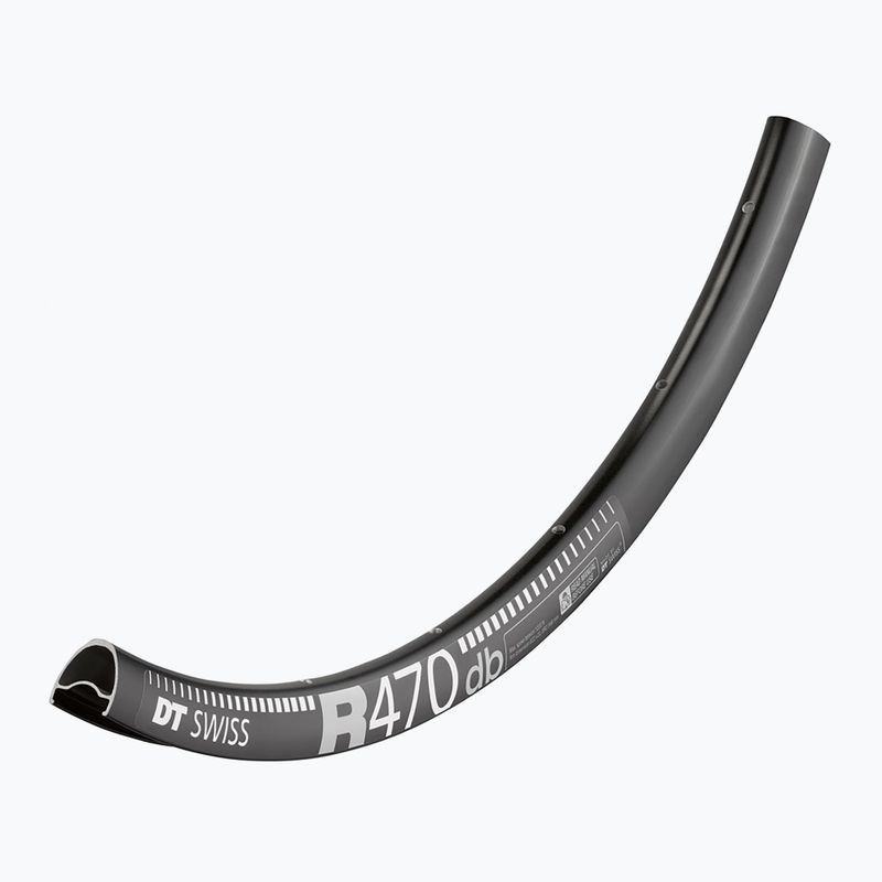 Kerékpár abroncs DT Swiss R 470 700C 23 MM DB VI 32 black