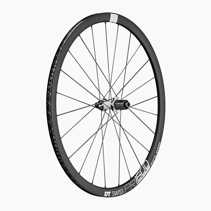 DT Swiss PR 1600 SP 700C CL 32 12/142 ASF11 alu hátsó kerékpár kerék fekete WPR1600NIDMSA04452 5