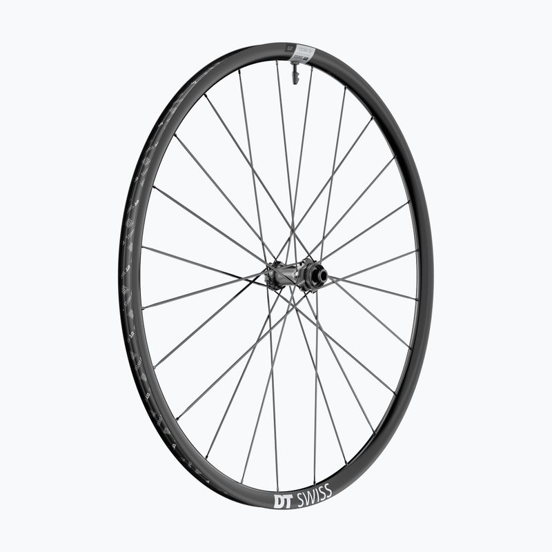DT Swiss E 1800 SP 700C CL 23 12/100 fekete első kerékpár kerék