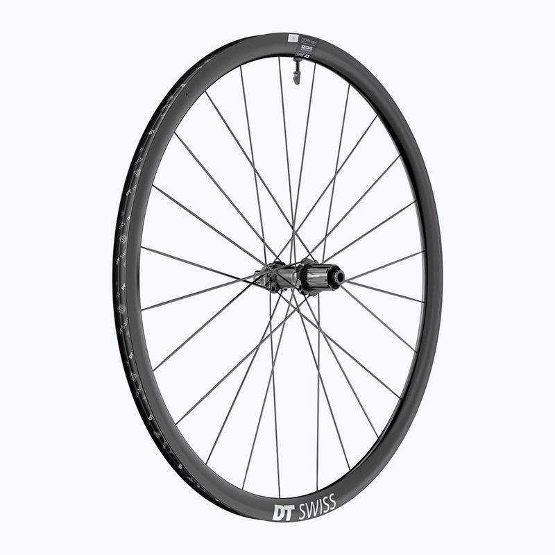 Hátsó kerékpár kerék DT Swiss AR 1600 SP 700C CL 30 12/142 ASL11 black