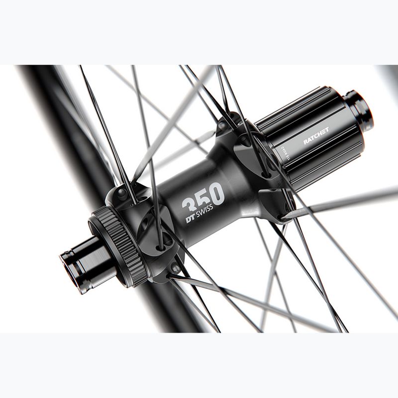 Hátsó kerékpár kerék DT Swiss AR 1600 SP 700C CL 30 12/142 ASL11 black 6