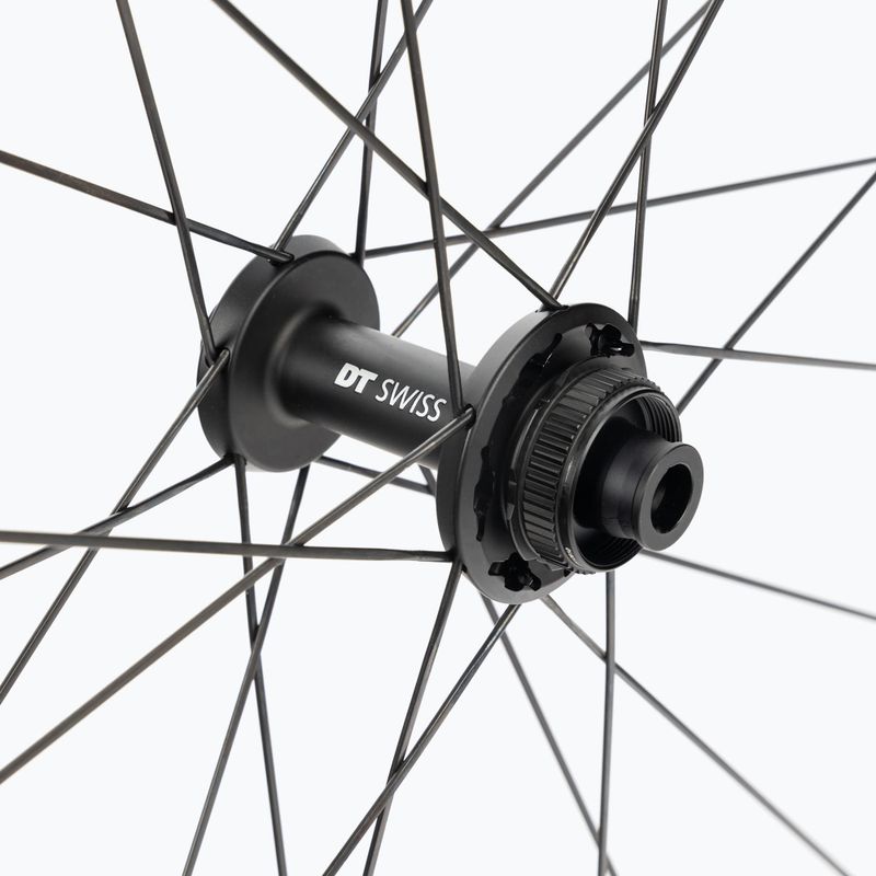 DT Swiss ERC 1400 DI 700C CL 45 12/100 karbon fekete első kerékpár kerék WERC140AIDXCA18229 2