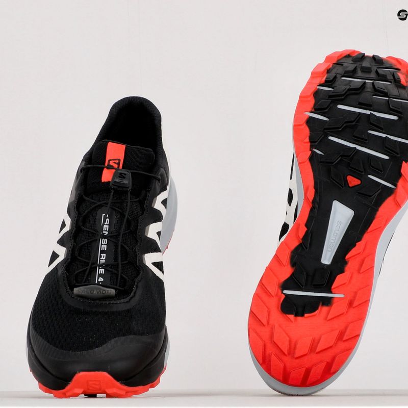 Salomon Sense Ride 4 férfi futócipő fekete L41726600 13