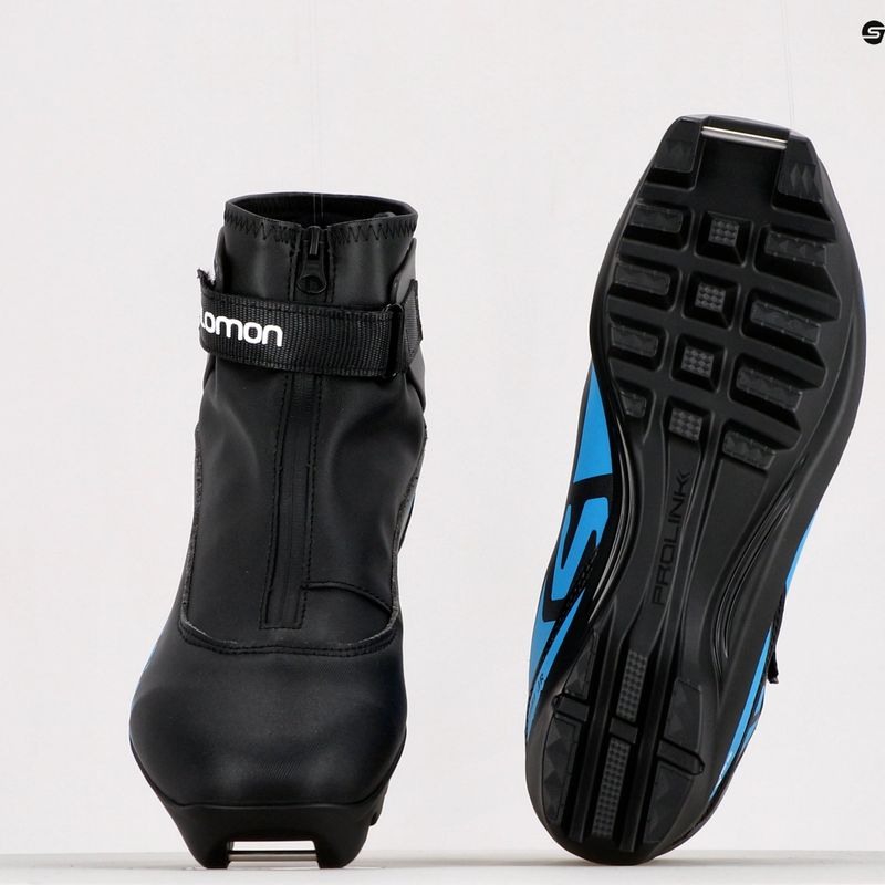 Salomon R/Combi JR Prolink gyermek sífutócipő fekete L41514100+ 14