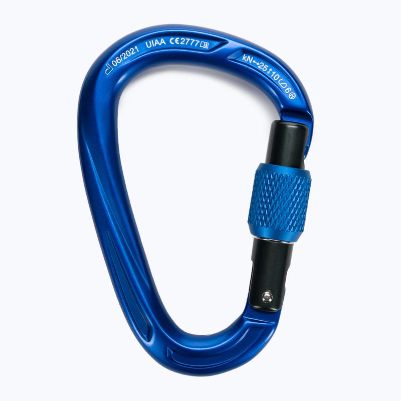 MAMMUT Crag HMS csavaros karabiner kék