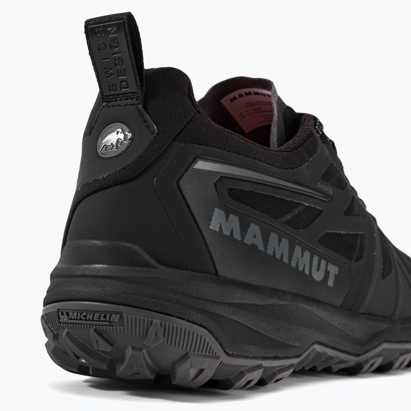 Férfi túrabakancs Mammut Saentis Low fekete 9