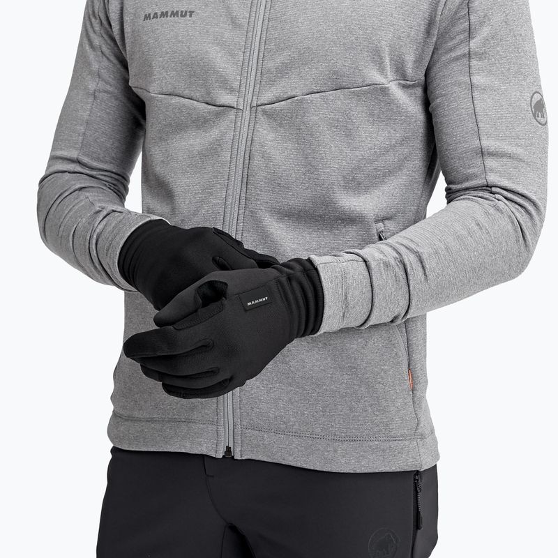 Mammut Fleece Pro trekking kesztyű fekete 5