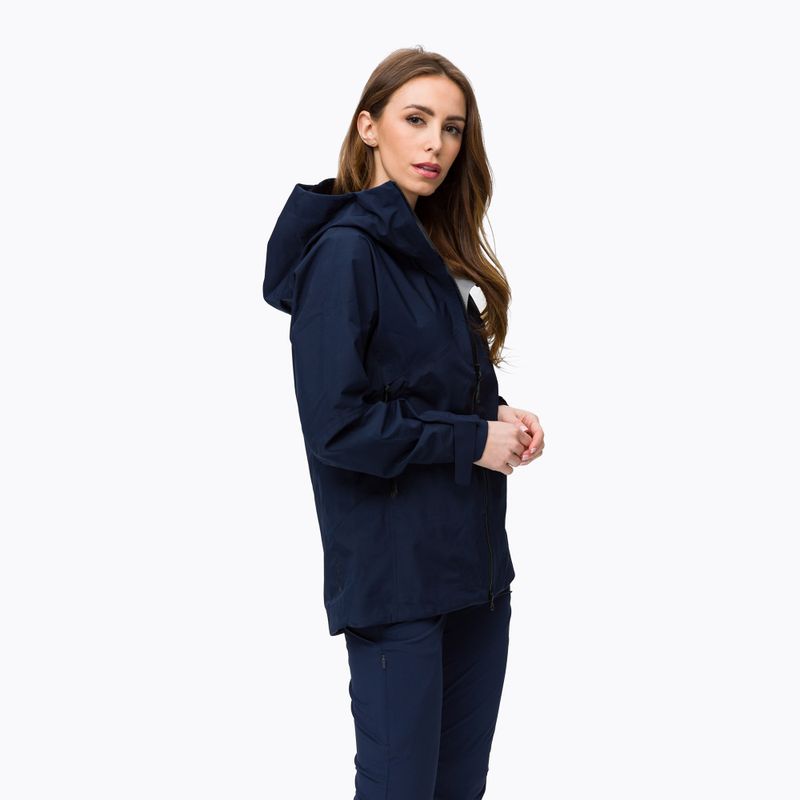 MAMMUT Crater HS női softshell dzseki tengerészkék 4