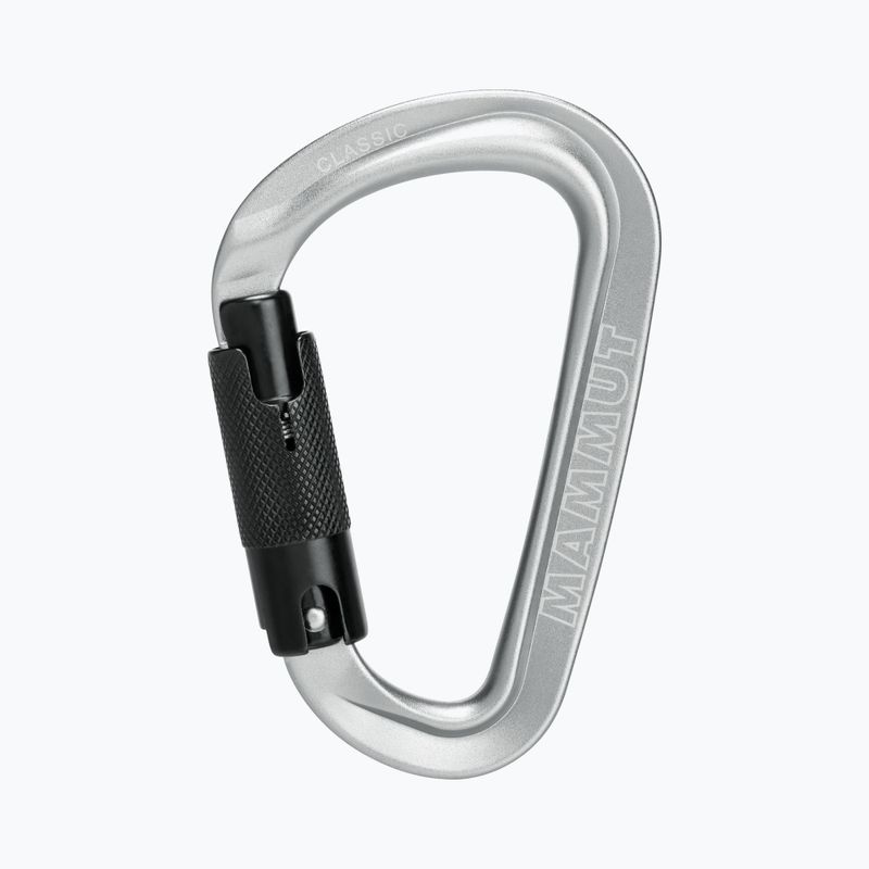 Mászókarabiner Mammut Classic HMS Twistlock Plus light grey 4