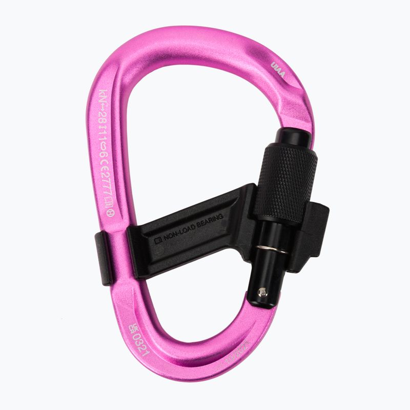 MAMMUT Smart HMS 2.0 csavaros karabiner rózsaszínű