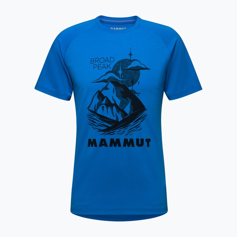 MAMMUT Mountain férfi túrázó póló kék 4