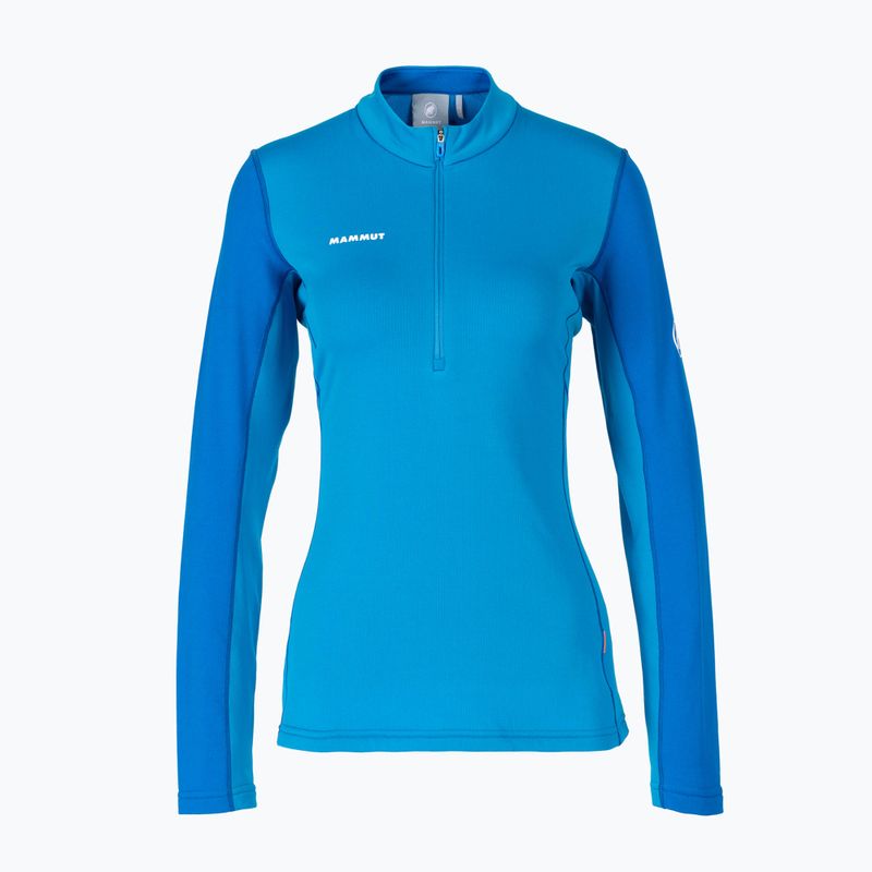 Női trekking pulóver MAMMUT Aenergy ML Half Zip Pull kék