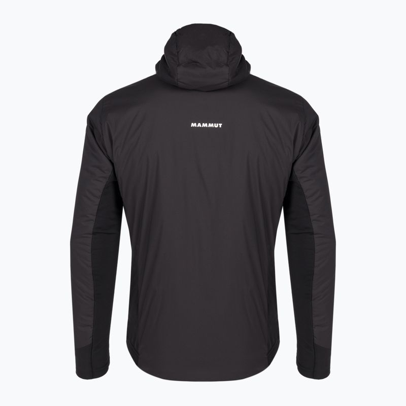 Mammut Rime Light IN Flex kapucnis férfi pehelypaplan dzseki fekete 2
