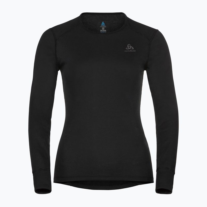 Női termoaktív felső ODLO Active Warm Bl Top Crew Neck black 3