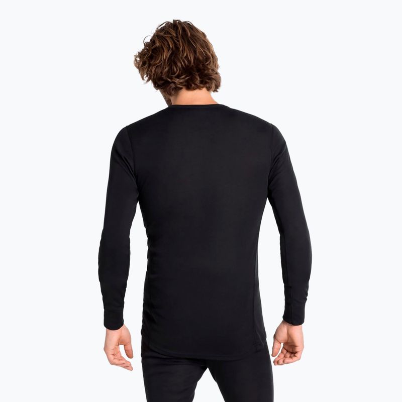 Férfi termoaktív felső ODLO Active Warm Bl Top Crew Neck black 2